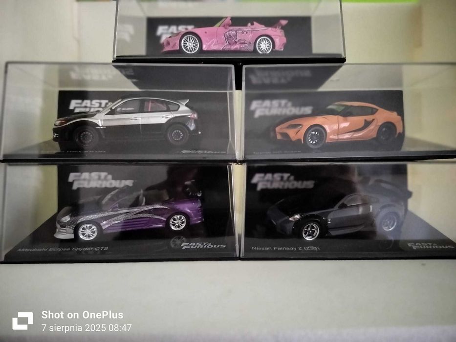 Fast & Furious DEAGOSTINI 17 sztuk