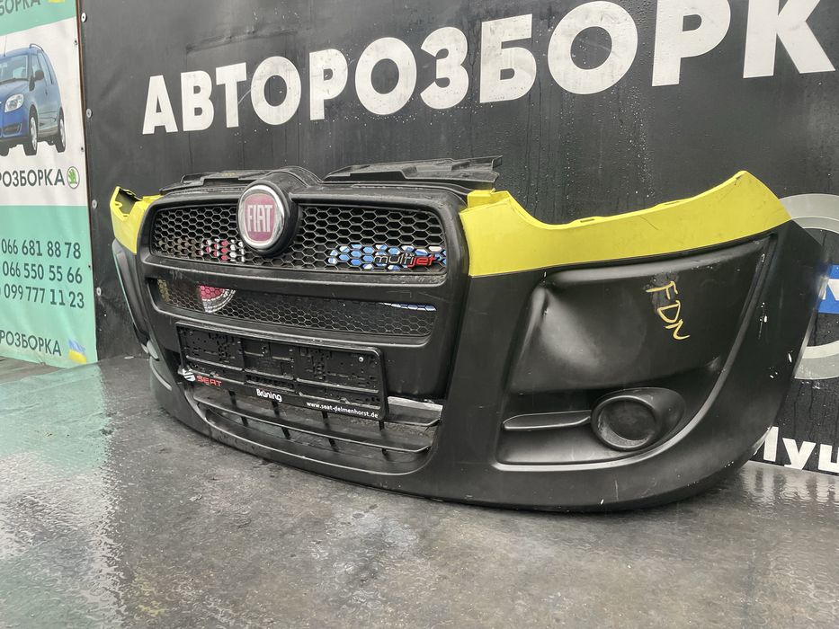 Бампер передній Фіат Добло 263 Doblo Nuovo