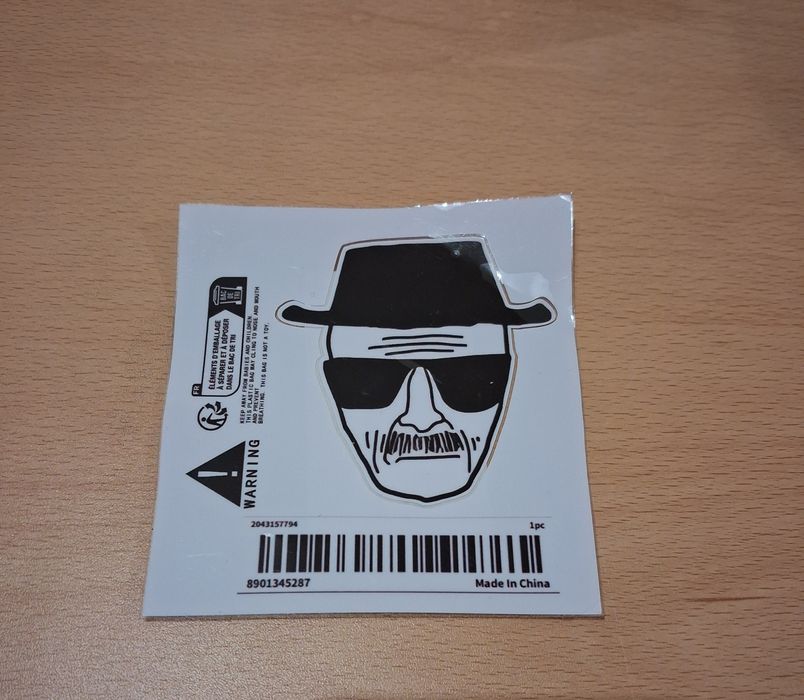 Sticker Breaking Bad "Heisenberg"