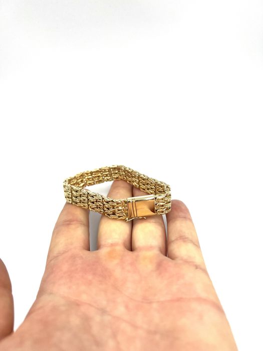 Złota Bransoletka Królewska 50g 585 Nataliebizu