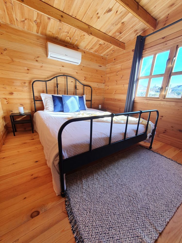 Estrutura cama de casal em ferro Ikea 160x200