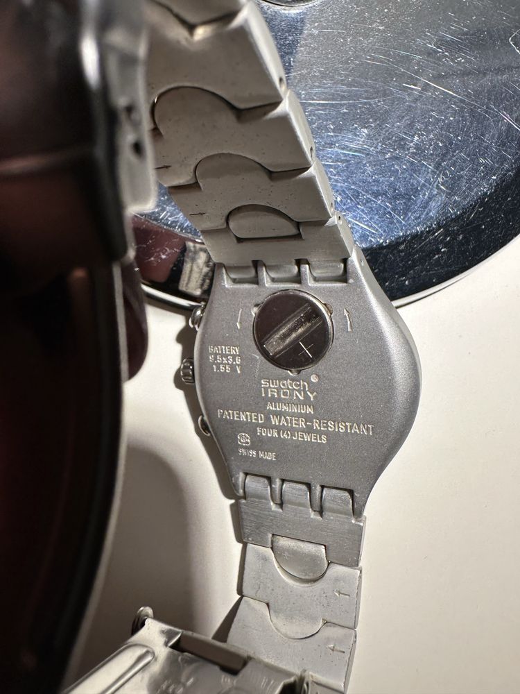Relógio Swatch Original – Pulseira em aço
