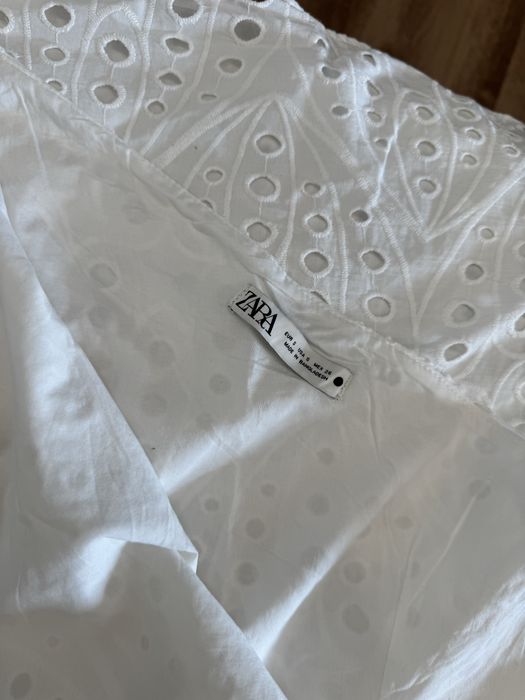 Vestido novo Zara bordado ingles