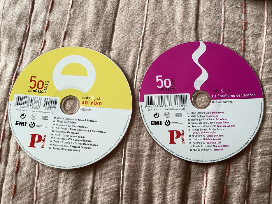 8 CD’s Música Portuguesa