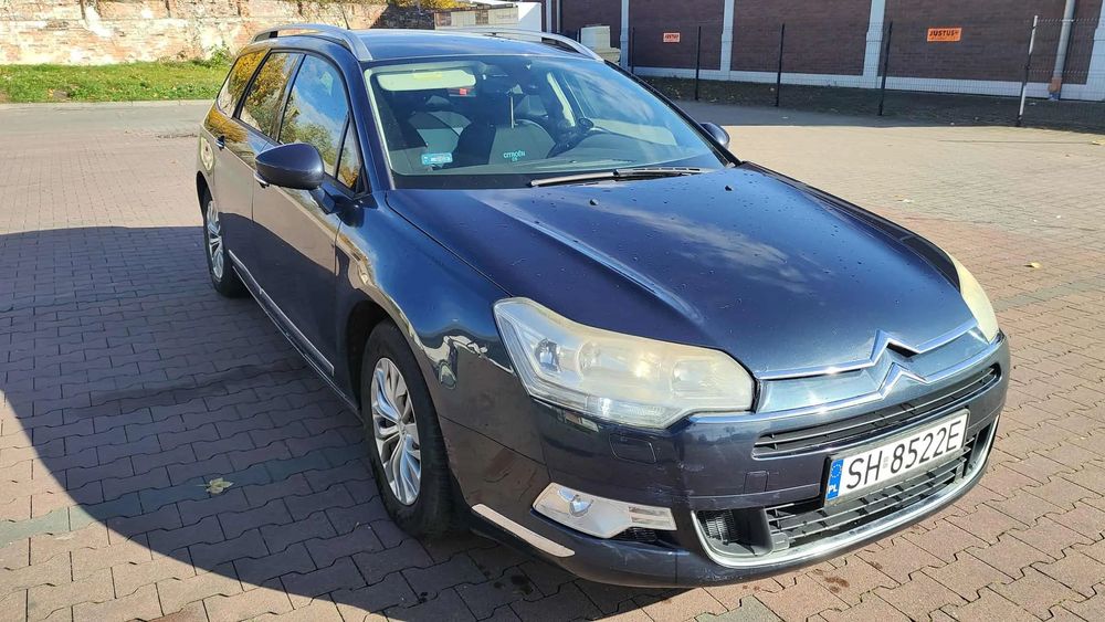 Citroën C5 Citroen C5 III Kombi 2009 1,6 HDi Diesel. aktualne OC i przegląd.