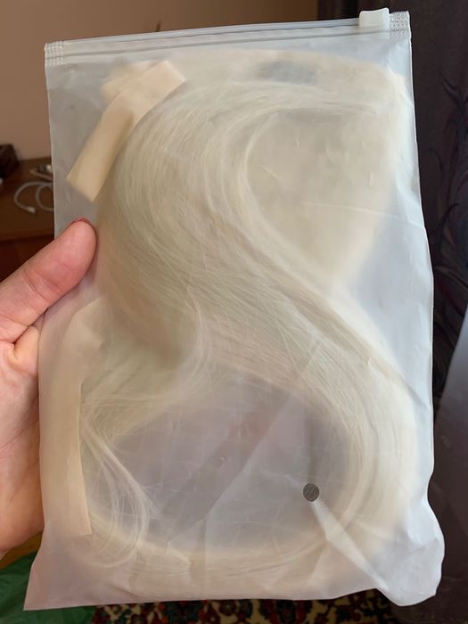 Хвостик накладний на заколці і мотузках