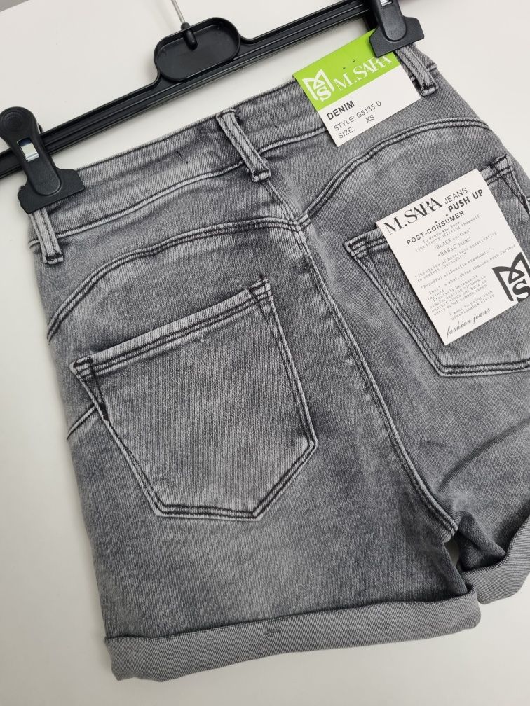 Nowe spodenki jeansowe M.Sara r. XS