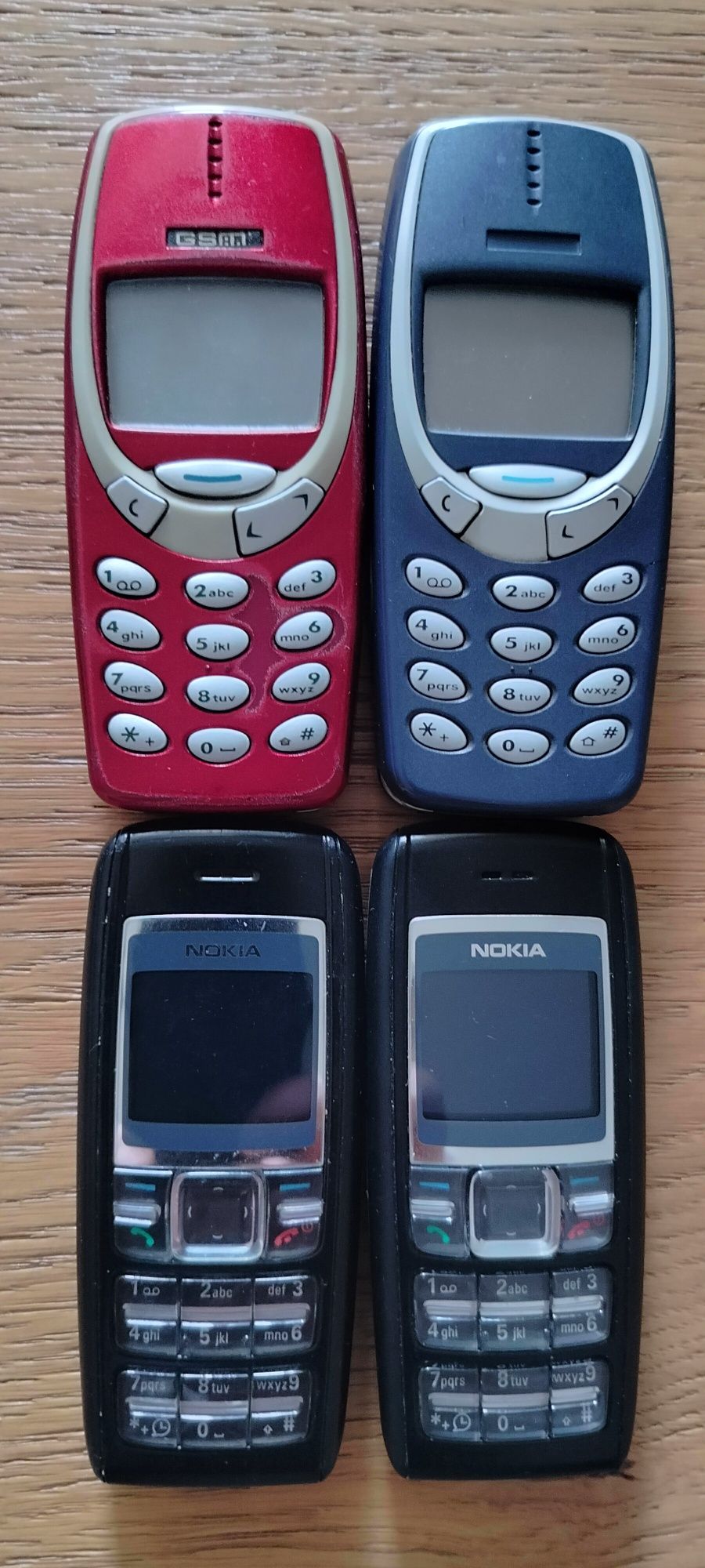 Telefony Nokia 3310,3410,1600 uszkodzone