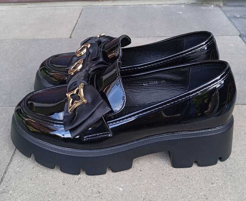 Mokasyny, lakierki damskie