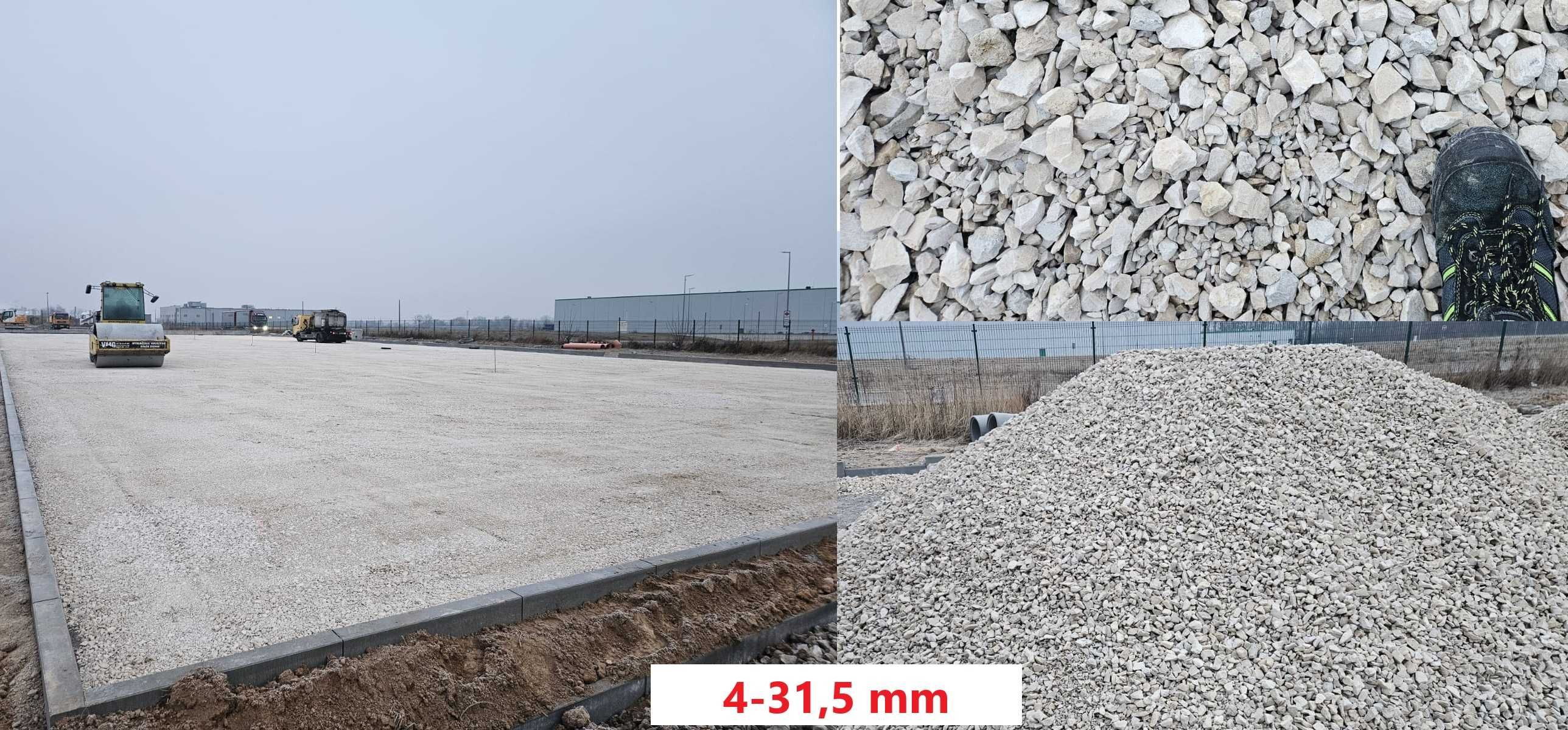 Kruszywo Drogowe z Dostawą 28 TON , Kliniec, Tłuczeń, Grysy-OKAZJA!!