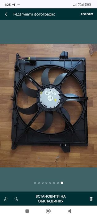 Вентилятор на MercedesML270ML280ML320ML400ML420ML500ML55ML63W163W164