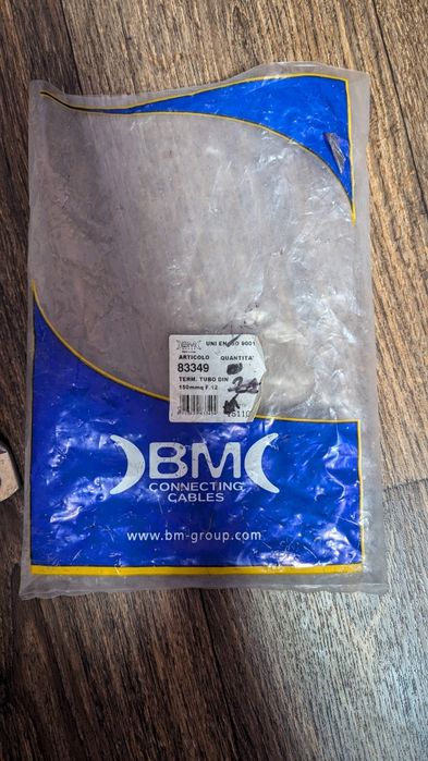 Наконечники медные луженые удлиненные 150мм BM GROUP 83349