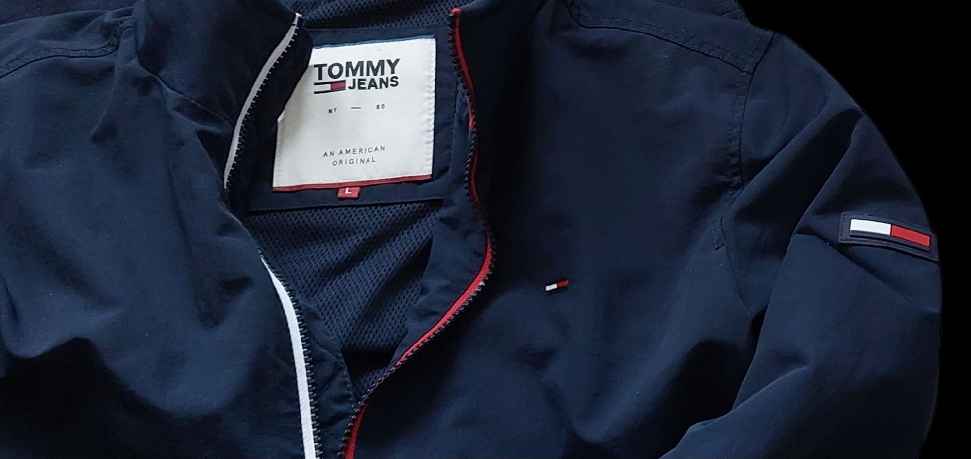Tommy Hilfiger kurtka męska lekka bomber r. L