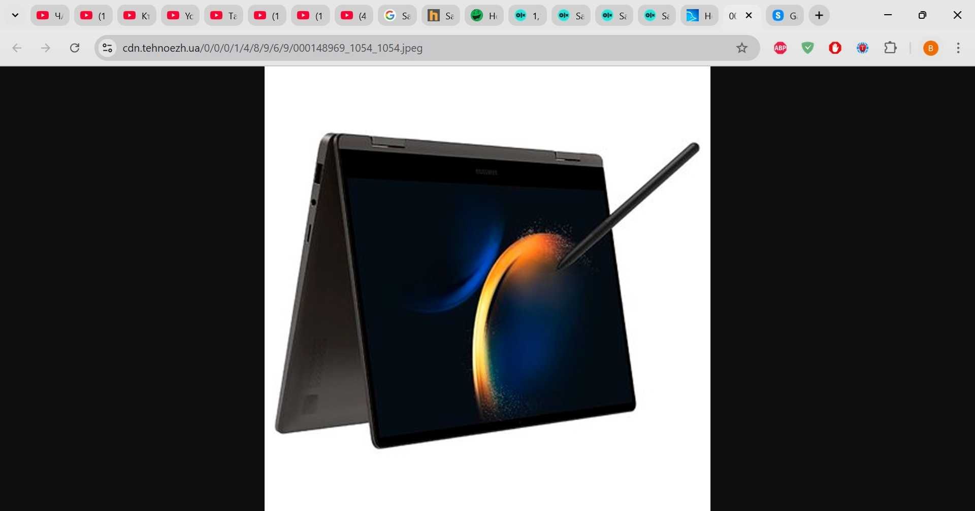 НОВИЙ EVO i5-1340p Raptor AMOLED x360 Samsung Book3 360 NP730QFG-ka2f