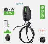 Wallbox Monófasica 32A (7.4  kW| ou 22 kW) trifásico