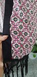 Kimono w orientalny wzór z frędzlami