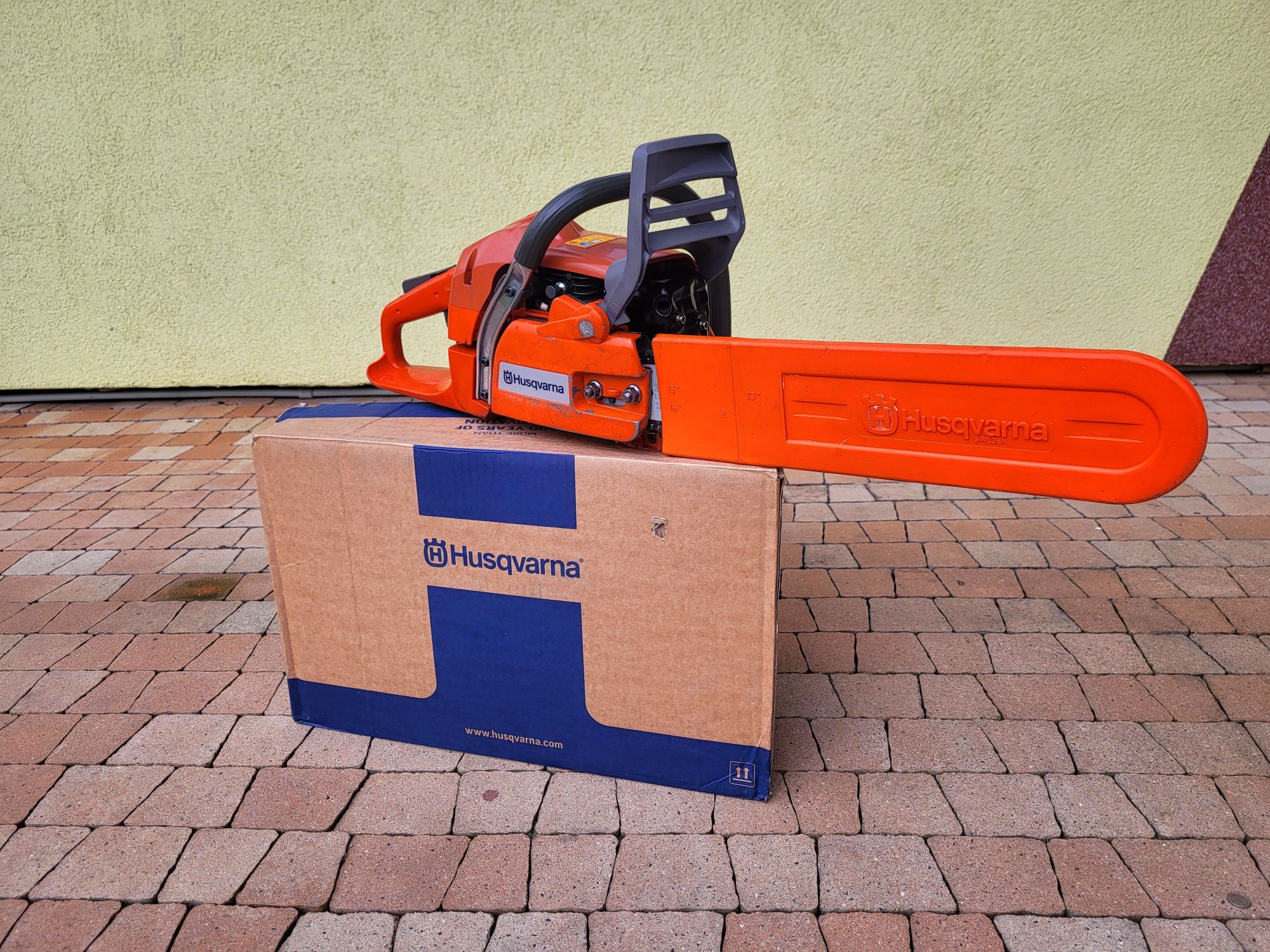 Pila spalinowa Husqvarna 350 Stihl Pilarka 353 450 Orginal