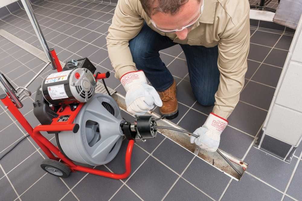 Máquina Desentupidora K-400 RIDGID   JR19
