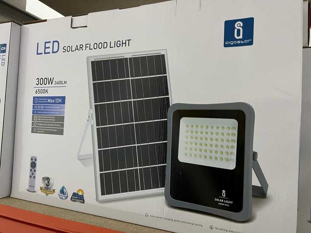 Projetores SOLARES LED - 100% Autónomos - NOVOS