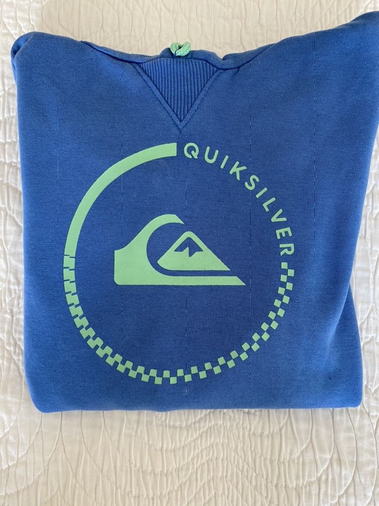 Quicksilver sweatshirt 12 anos