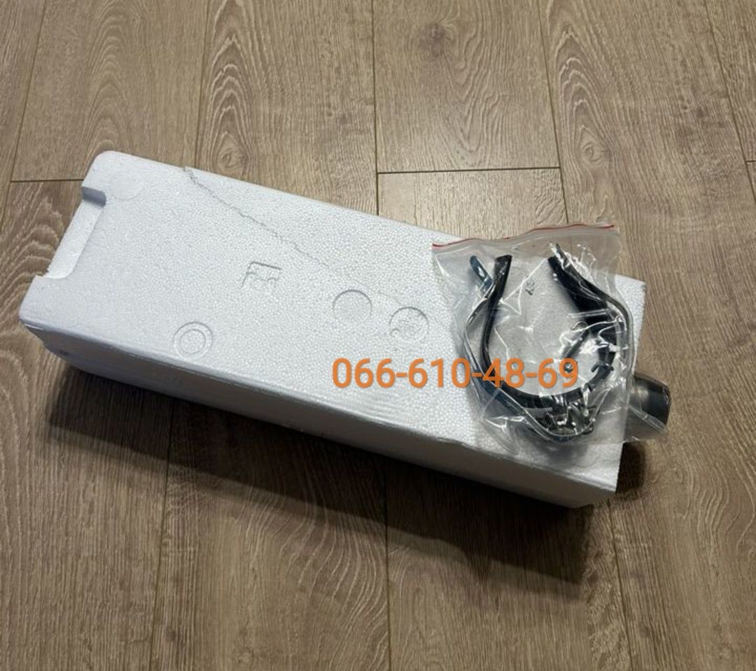 Прямоток глушитель акрапович Akrapovic 37 cм наклейка 38/51 Эндуро KTM