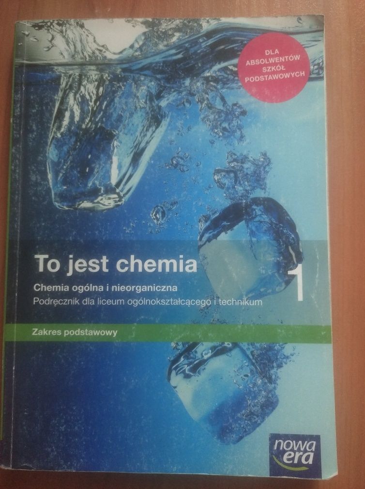 Podręcznik do Chemii kl 1