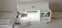 Máquina de Bordar Brother NV-880E – Pouco Uso, Completa e Acessórios