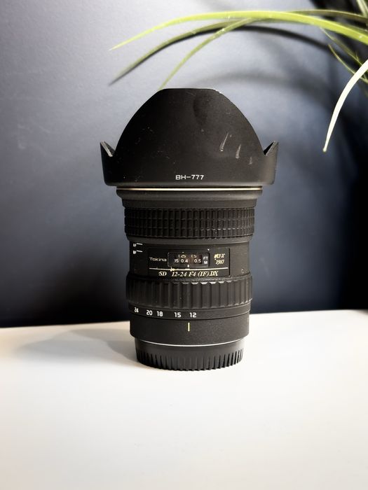 Obiektyw Tokina AT-X 124 PRO DX 12-24mm f/4 Canon EF + filtr CPL