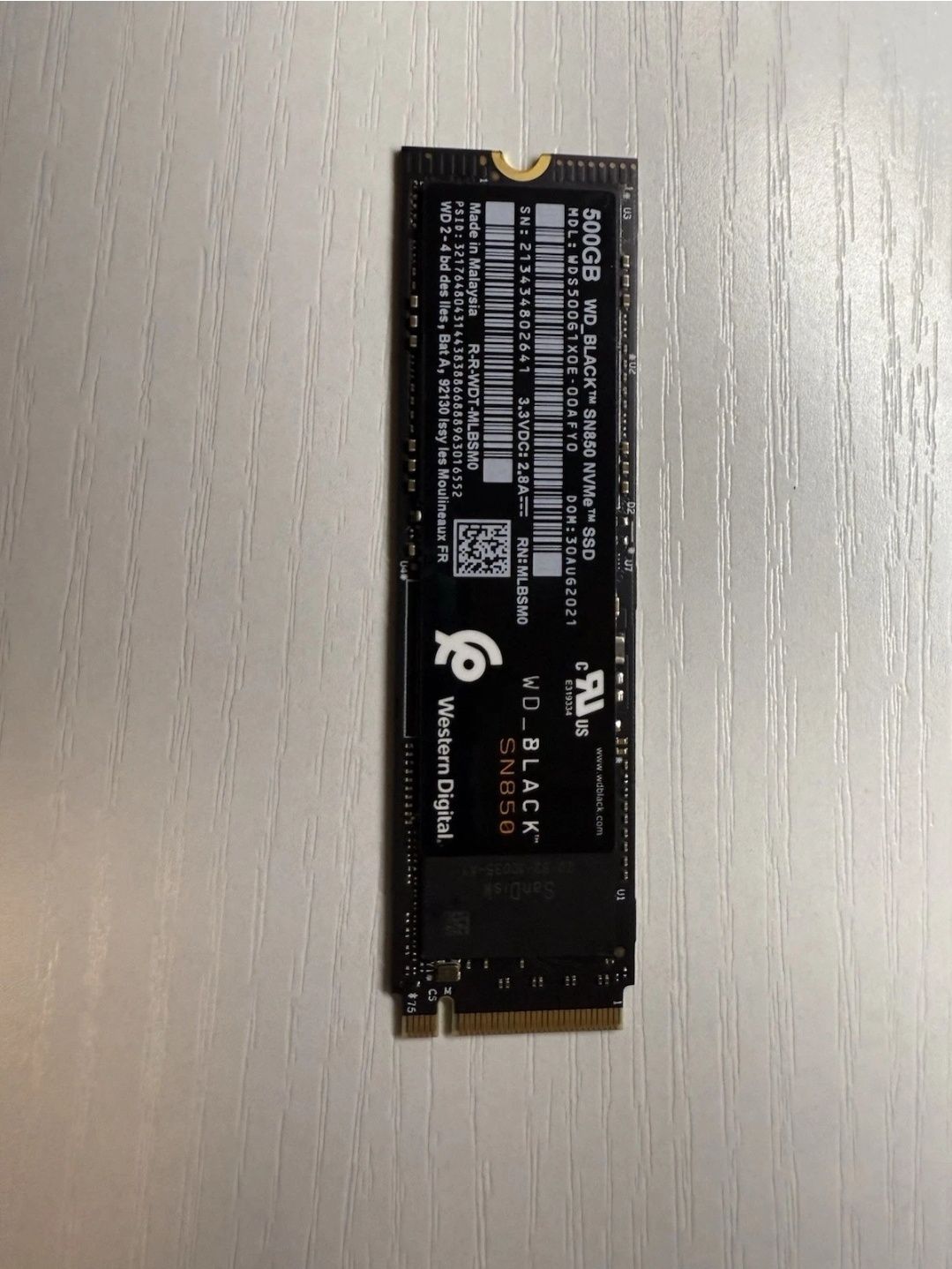 Ssd Nvme WD SN850