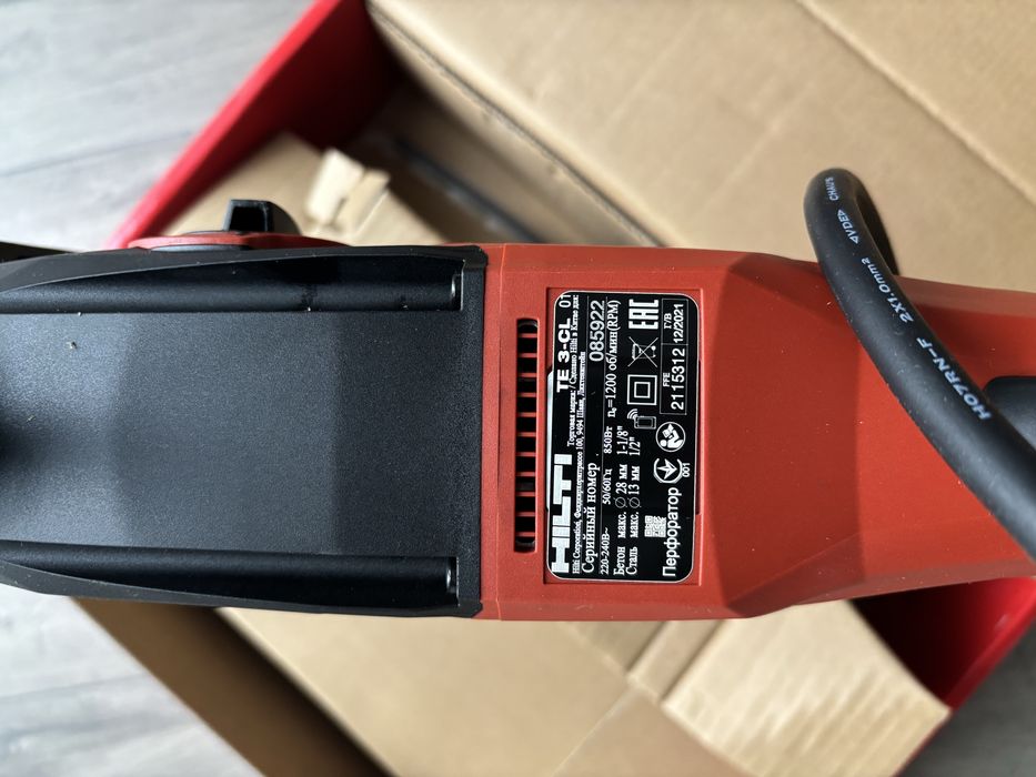 Перфоратор Hilti TE3-CL