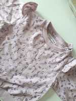 Liliowa bluza niemowlęca nowa 80