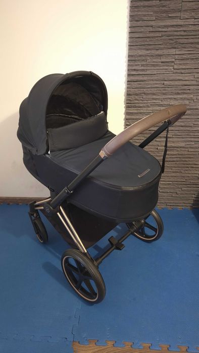 Cybex Priam 2.0 rose gold Rosegold Deep black Czarny