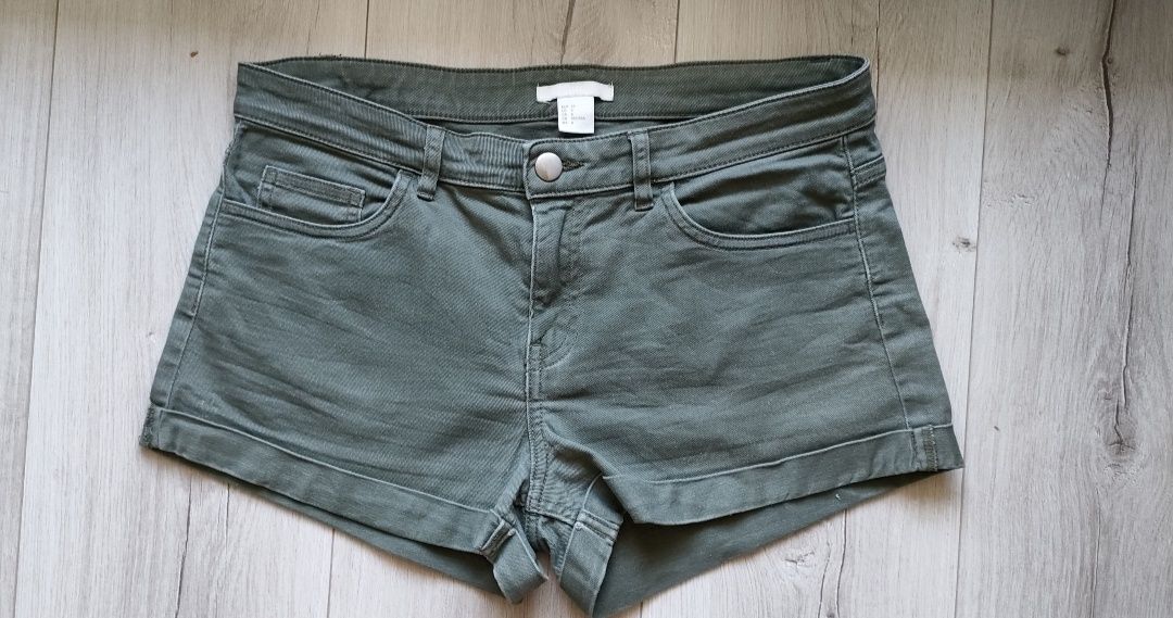 Szorty spodenki damskie h&m