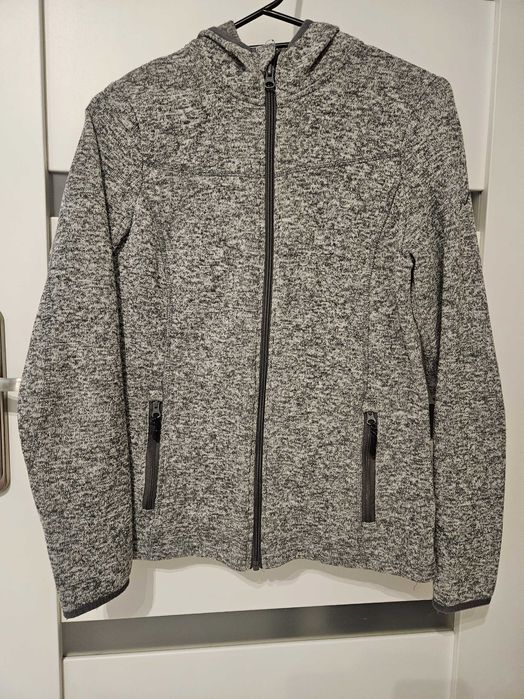 Sporyowa szara bluza na polarku, r. M(38), Civot