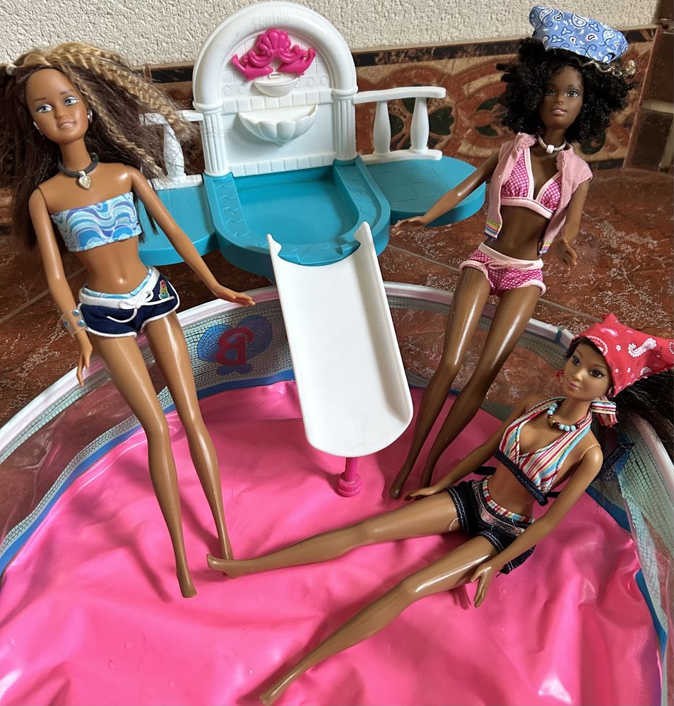 Коллекционные Барби пляжные Cali Girl - Lea, Christie, Teresa, Mattel