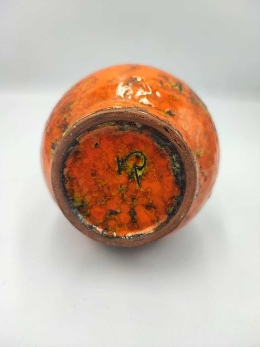 Ceramiczny wazon,lawa,Germany,lata 60