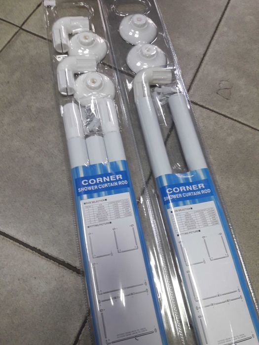 Карниз угловой крепеж в ванну душ сад дачу для душа