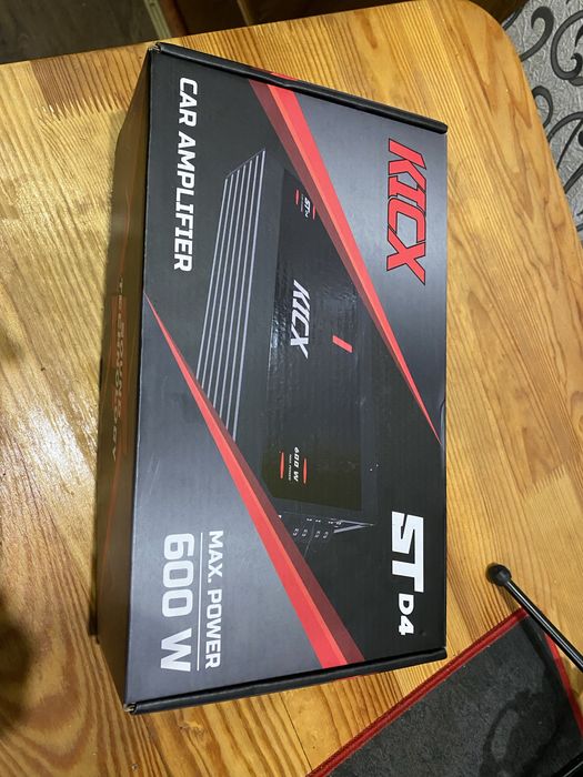 Новый 4-канальный усилитель Kicx ST D4