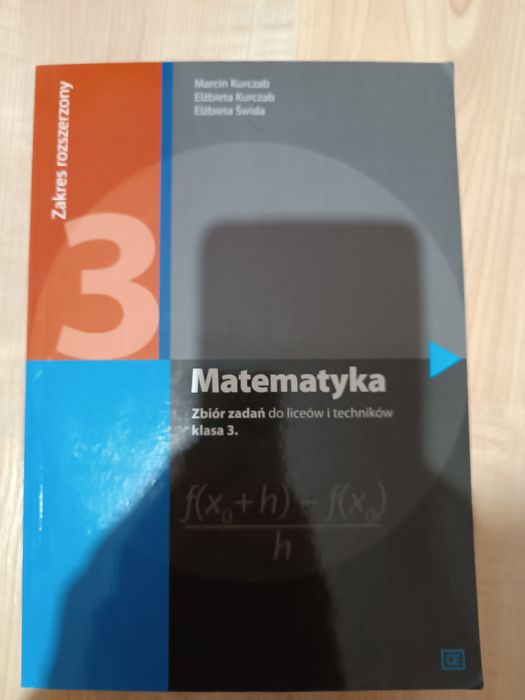 Matematyka rozszerzona klasa 3 M. Kurczab