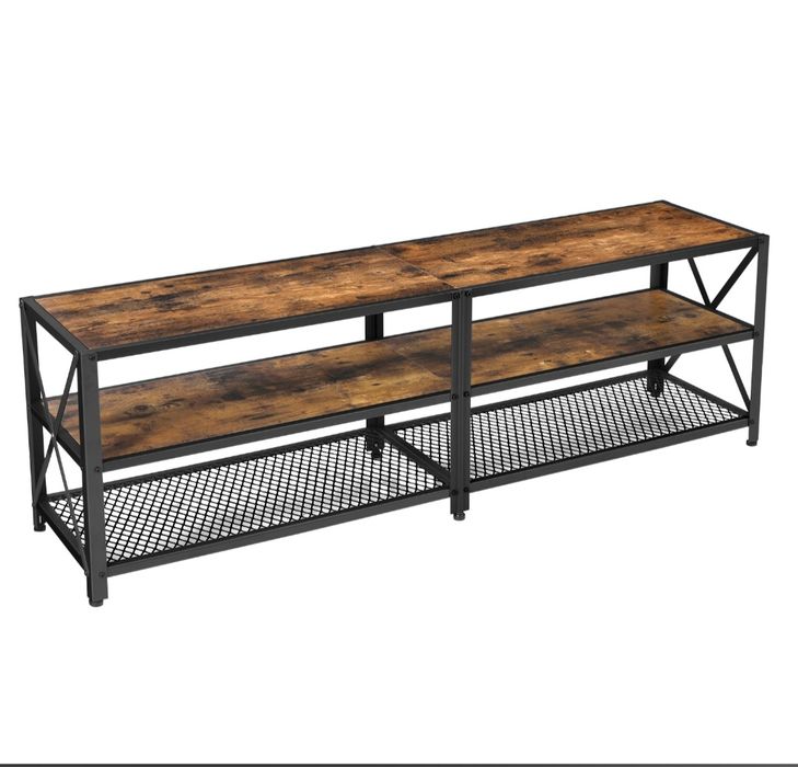 Szafka RTV Vintage Brąz 180x39x51