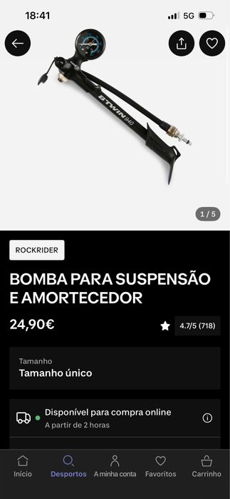 Bomba amortecedor e suspensão