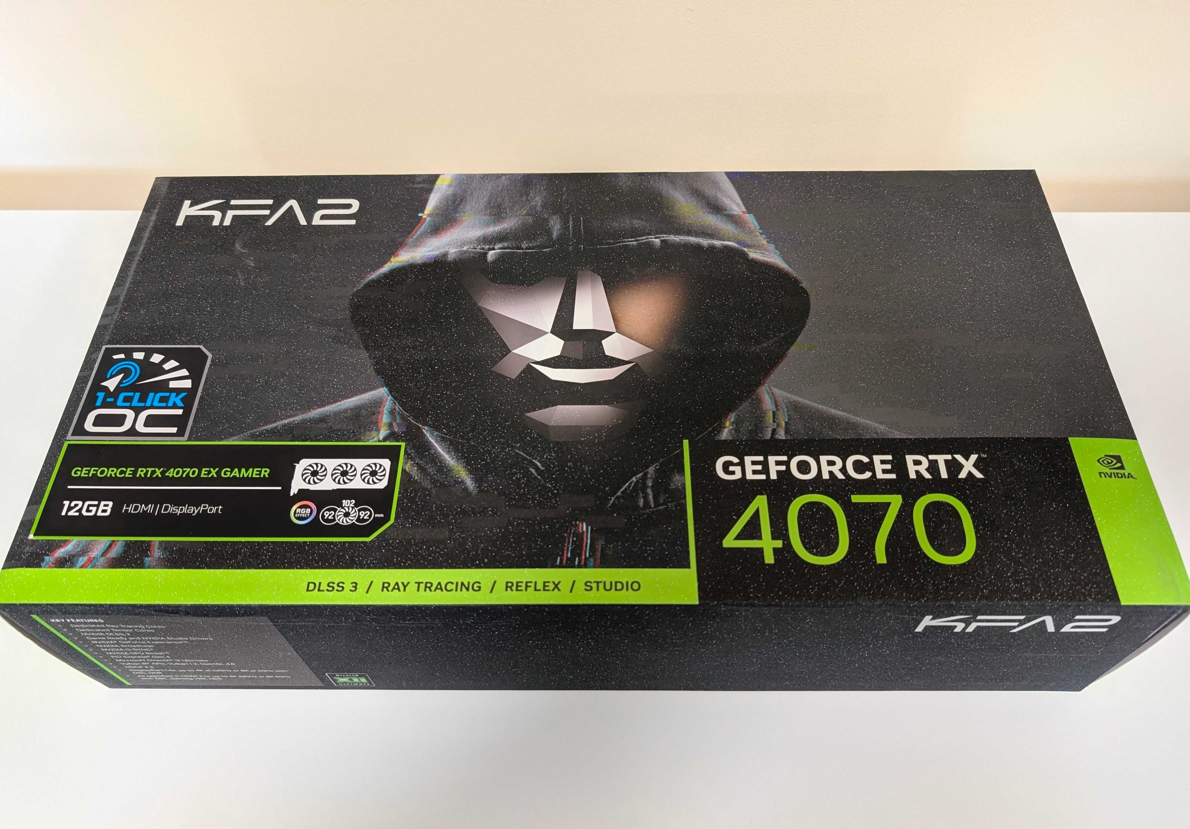 KFA2 RTX 4070 EXGamer 1-Click OC 12GB Gwarancja
