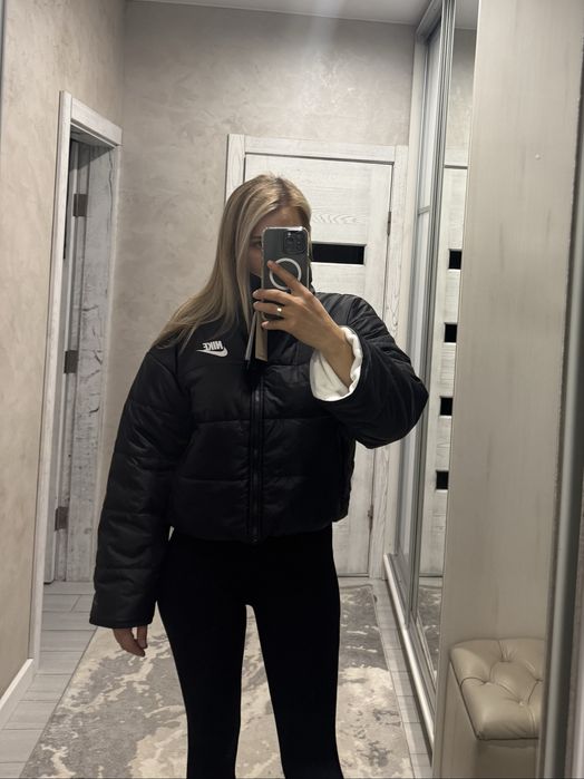 2х сторонній пуховик Nike