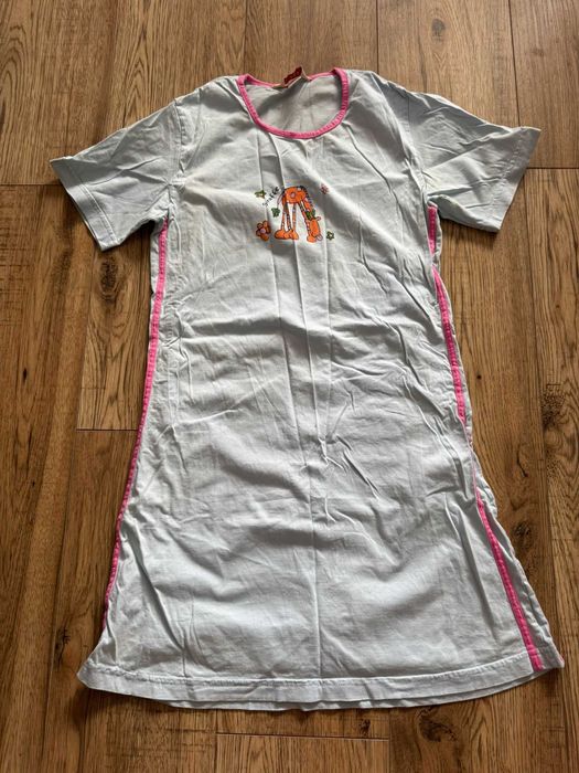 Piżama krótka S M koszula nocna żyrafa