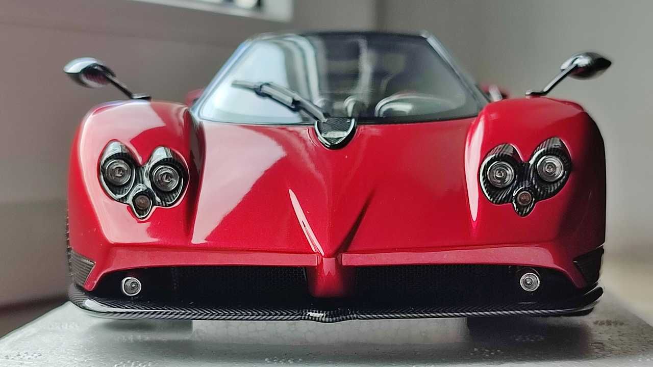 Almost Real+ 1/18 Pagani Zonda F Rosso Monza [nie AUTOart)