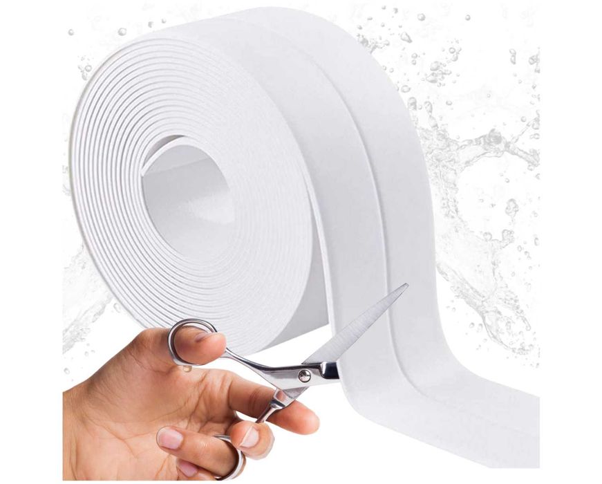 Taśma Uszczelniająca do Wanny Zlewu Wodoodporna Samoprzylepna PVC