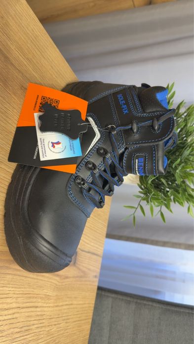 Buty zimowe z metalowym czubem Bennon Raptor S3 NM high