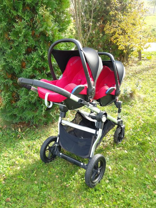 Wózek Baby Jogger City Select 3w1- cały komplet dla bliźniąt