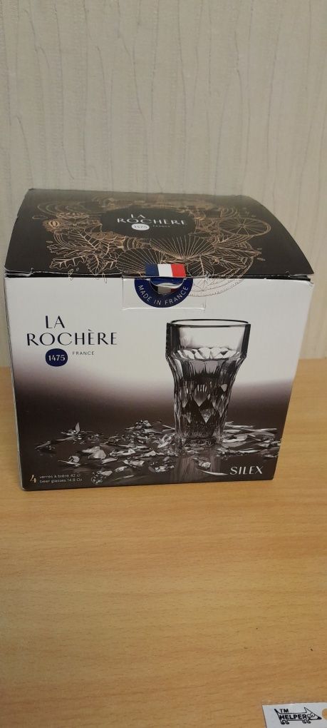 Стакан, бокал 420 ml La Rochere Silex, 4 шт в коробке