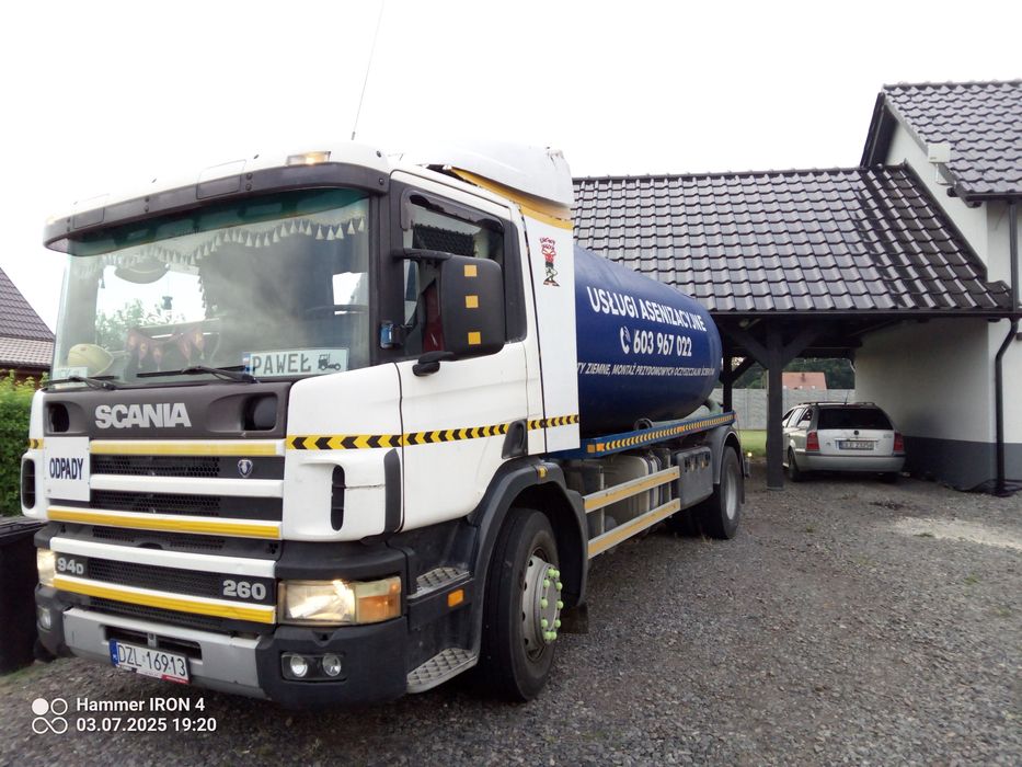 Scania 94D Auto Asenizacyjne ,Specjalny